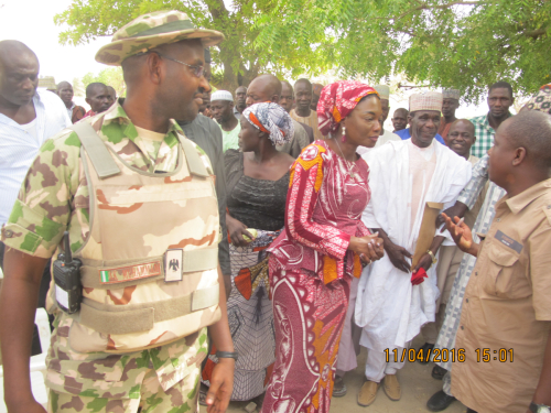 Aisha Muhammed Oyebode Visits Chibok
